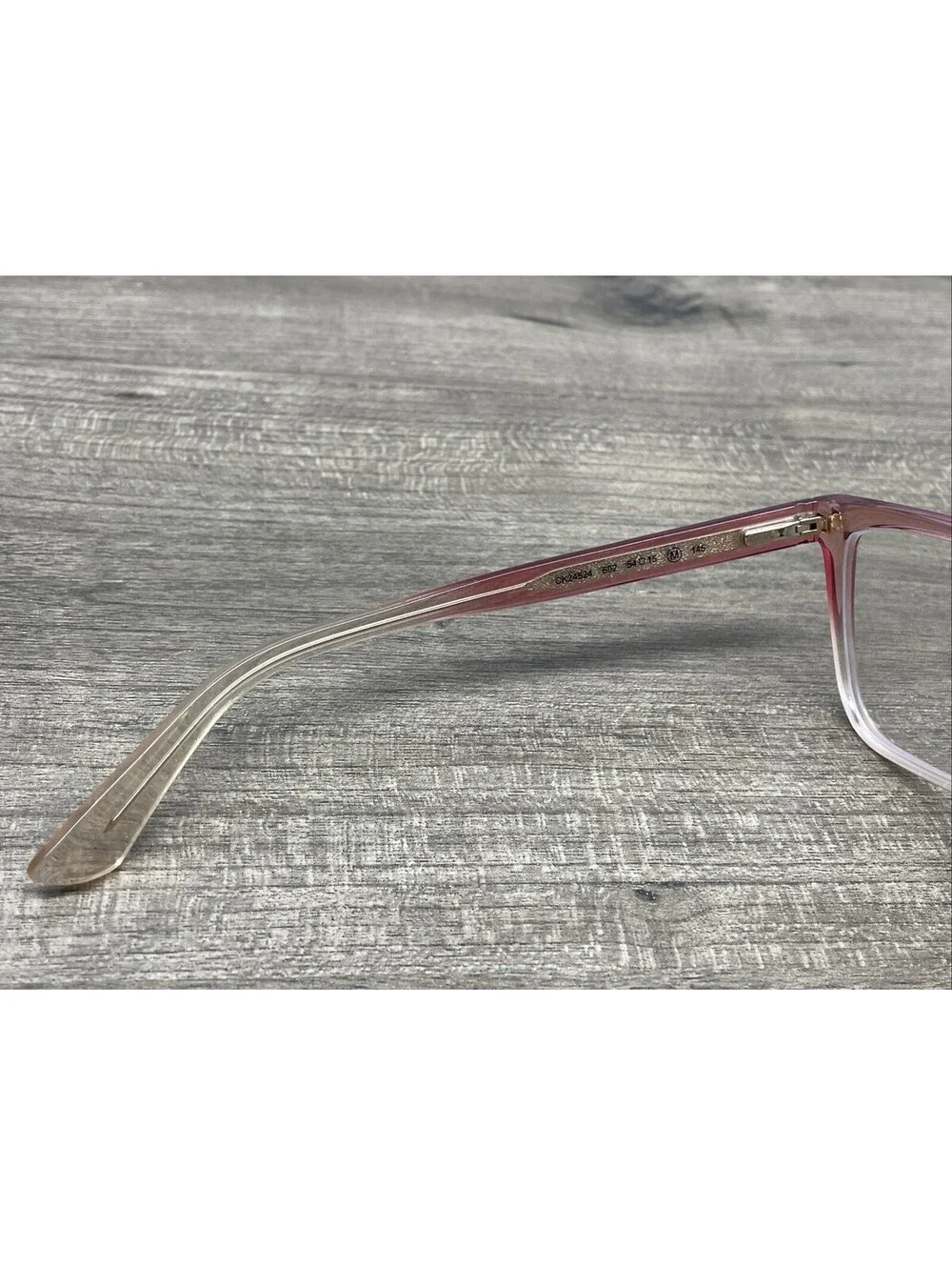 Calvin Klein CK24524 602 Rose Nude Translucent Eyeglasses 54[]15-145 Frames Only